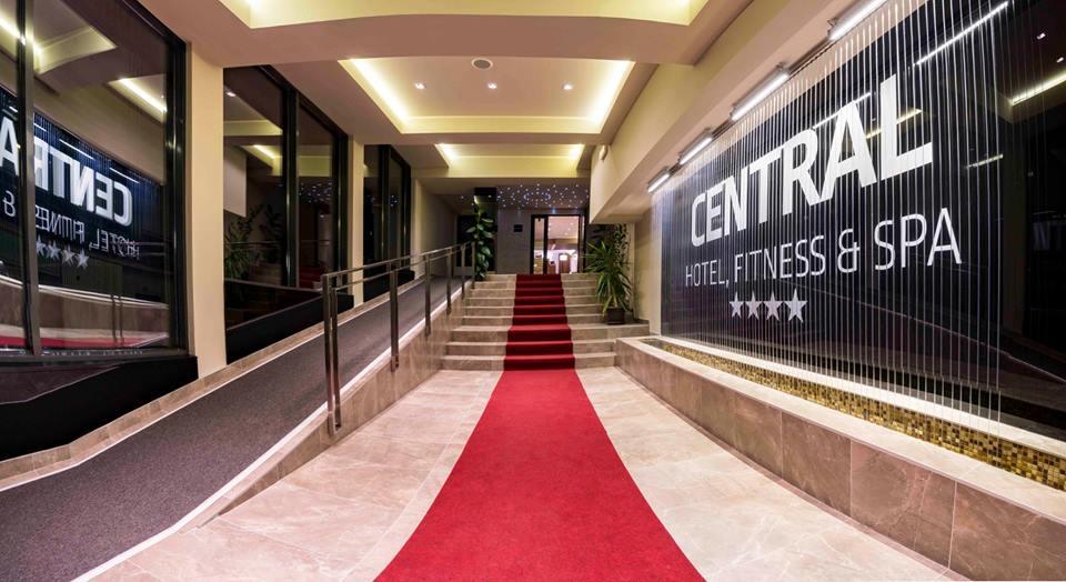 Central Hotel, Fitness And Spa Vinica Экстерьер фото